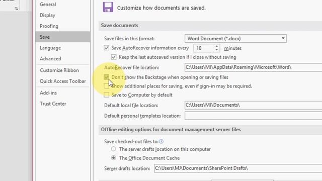 Direct Save MS Office Files No other Saving Option (Word, Excel, PPT 2016) смотреть онлайн