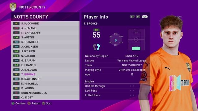 PES Vanarama National League 22/23 Season Players/Overalls смотреть онлайн