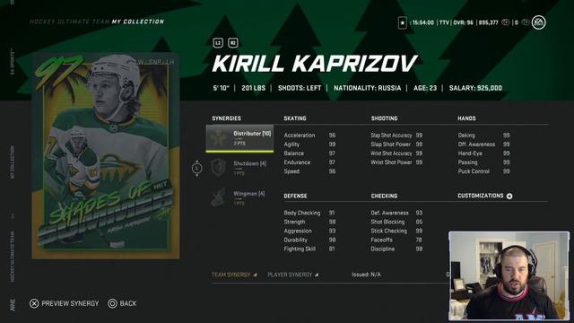 HUT SHADES OF SUMMER EVENT REVIEW | 97 OVR KIRILL KAPRIZOV, 97 OVR K'ANDRE MILLER REVIEW | NHL 21 смотреть онлайн