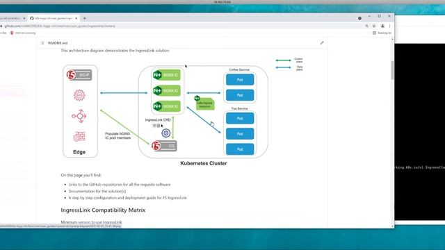 F5 IngressLink using ClusterIP Demo смотреть онлайн