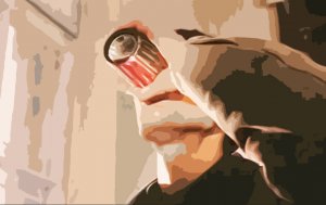«— Э-ка тебя тыркнуло! Ну на, выпей, может отпустит.» | ДМБ