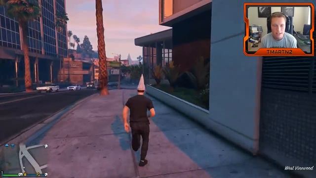 BMX Down the Maze Bank Tower and Survive! - Grand Theft Auto 5 Challenge #2 (GTA Online Gameplay) смотреть онлайн