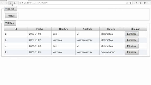 CRUD Completo (Parte 2: Guardar, Editar y Eliminar) JSF, PRIMEFACES, EJB, JPA смотреть онлайн