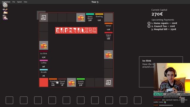 CAPITALISM The action board game for one player смотреть онлайн