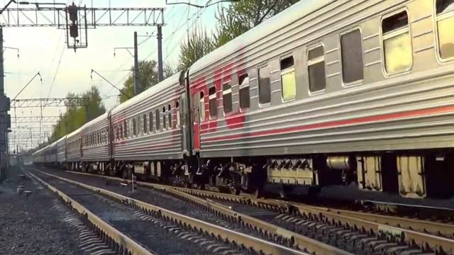 ЧС2к-484 с поездом №50 "Москва - Казань" смотреть онлайн