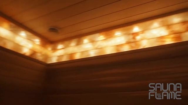 Сауна с подсветкой гималайской соли смотреть онлайн