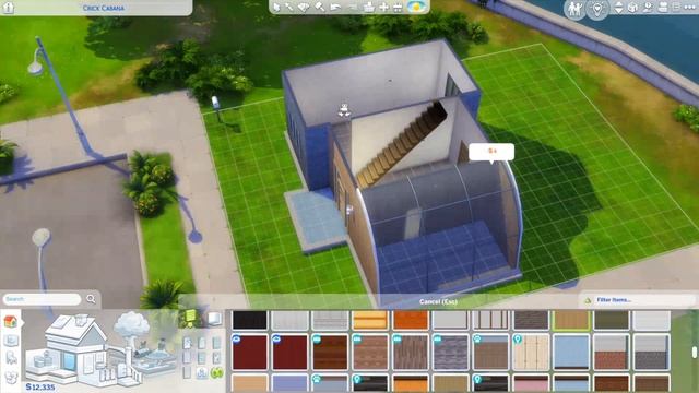 Wavy Starter Home Pt. 1 | The Sims 4 ASMR | Building Sounds смотреть онлайн