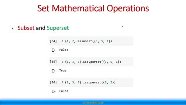 Python Sets and Set Operations смотреть онлайн