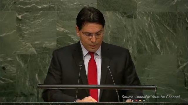 Danny Danon reads off names of murdered Israelis and Jews at the UN смотреть онлайн
