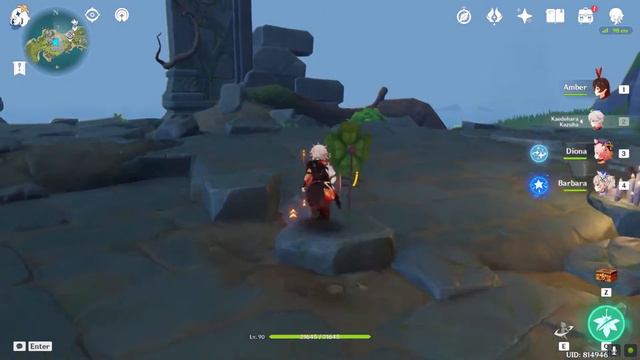 Genshin Impact ver. 2.8 - Golden Archipelago - Minacious Island - Aged Stone Tablet puzzle смотреть онлайн