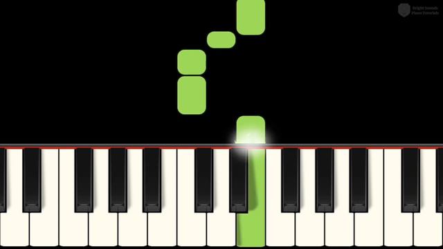 The Itsy Bitsy Spider – Very Easy Primer Level Piano Tutorial for Young Beginners смотреть онлайн