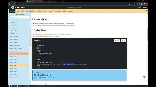 #10 CSS Link Tutorial in Tamil | தமிழில் in just 8 Mins | CSS Complete Playlist смотреть онлайн