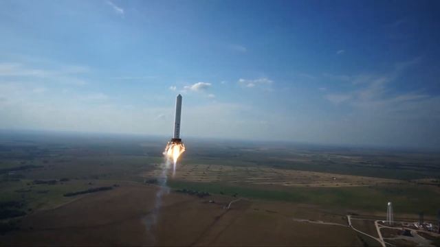 Взлет ракеты! Съемка с гексокоптера. смотреть онлайн