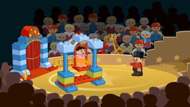 Мультик Игра ЛЕГО ДУПЛО Цирк. Ура, в город приехал Цирк! / LEGO DUPLO Circus смотреть онлайн