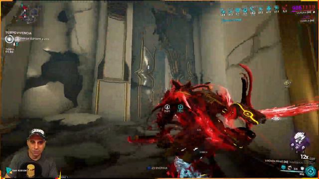 WARFRAME - VORUNA NUKE PILLAGE BUILD STEEL PATH !! Missão de sobrevivência Lua level 200+ смотреть онлайн