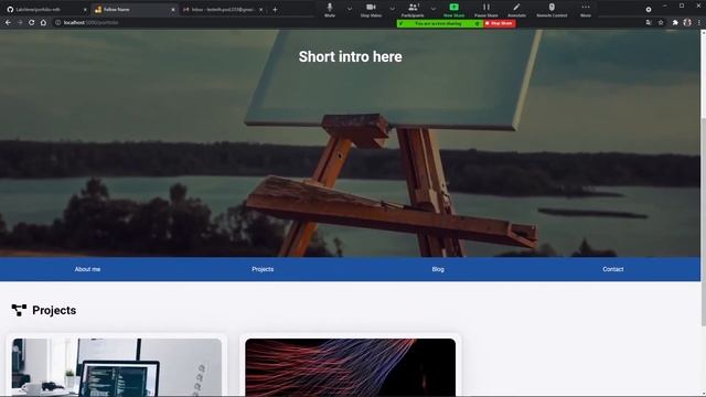 Flask Portfolio Pod 3.3.3 MLH смотреть онлайн