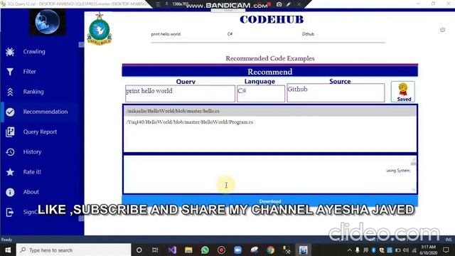Pragmatic Framework for Source-code-component-retrieval-through-selenium-web-Keyword Search C# смотреть онлайн