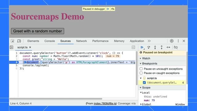 Using source maps in DevTools | DevTools Tips смотреть онлайн