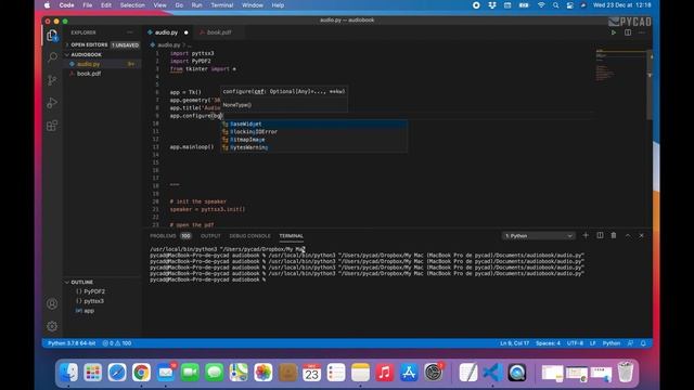 Audiobook using python and tkinter #4 | The skeleton of the application, Part 1 смотреть онлайн