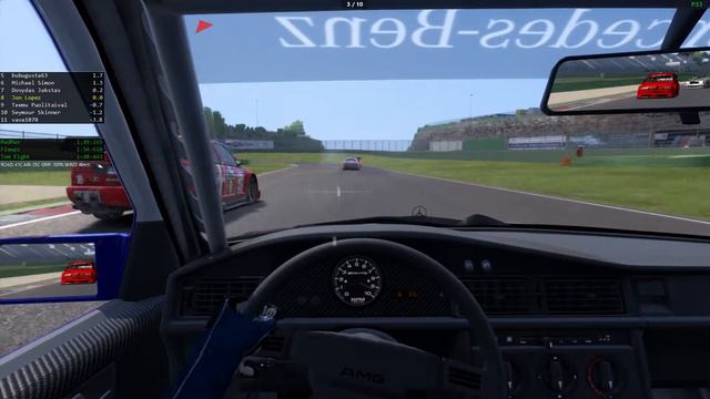 Assetto Corsa | Mercedes Benz 190E EVO II | Vallelunga Circuit