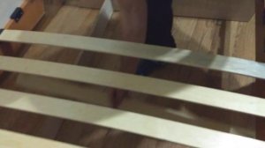 Как установить ламели на каркас кровати