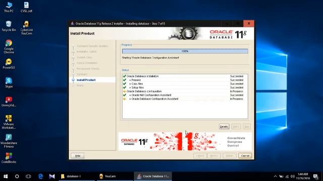 How to Install Latest Version Oracle Database 11g On Windows 10 смотреть онлайн