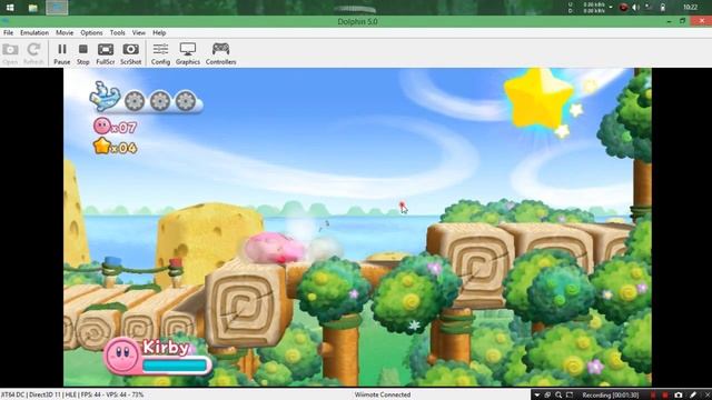 Kirby's Returns Dream Land Wii - Dolphin 5.0 Test Game on Intel HD 3000 CPU i3-2330m 4GB RAM смотреть онлайн