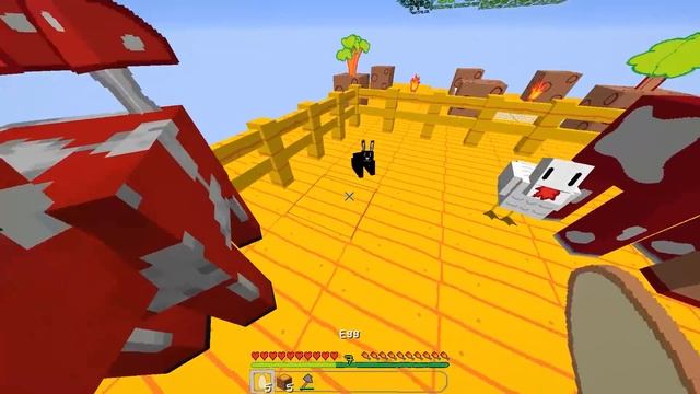 ВЫЖИВАНИЕ НА ОДНОМ НАРИСОВАННОМ БЛОКЕ В МАЙНКРАФТ #2!БЕСКОНЕЧНАЯ ФЕРМА БЛОКОВ! смотреть онлайн