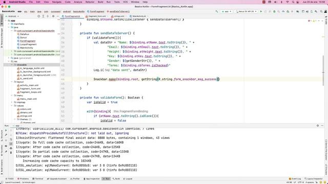 #9 Formularios Android: ¿Cómo validar campos de texto en android? Aprende en Kotlin(campo requerido смотреть онлайн