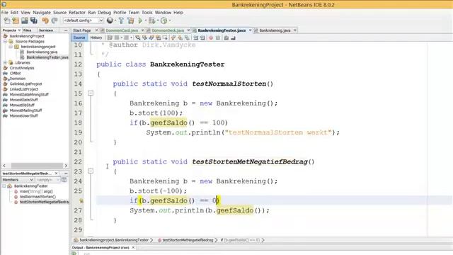 Test Driven Design 2 - Howest Brugge Toegepaste Informatica SSE Java смотреть онлайн