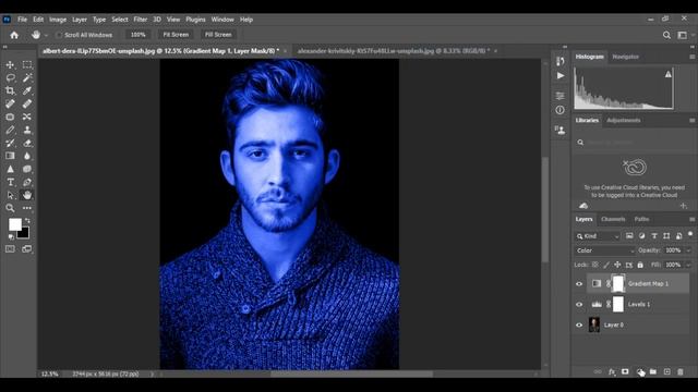 HOW TO CREATE DUAL LIGHT EFFECT IN PHOTOSHOP | PHOTOSHOP TUTORIAL @NewWorldOps смотреть онлайн