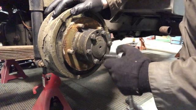 Rear Brake Inspection 1942 Willys