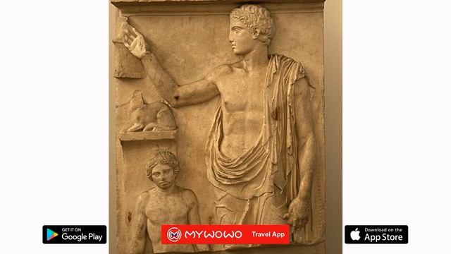 Археологический Музей – Надгробная Стела, Зал 16 – Афины – Аудиогид – MyWoWo Travel App смотреть онлайн