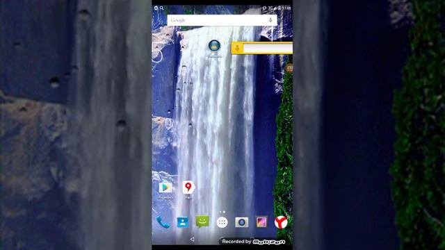 Программа живые обои (Водопады) смотреть онлайн