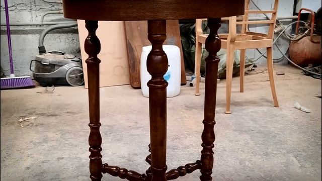 МЕБЕЛЬЧИН Столик, часы и результат полной реставрации смотреть онлайн