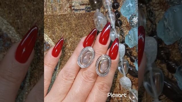 Роскошные массивные.. бриллиантовые серьги. Золото 585. Природный аквамарин. Кабошон. Люкс!? смотреть онлайн