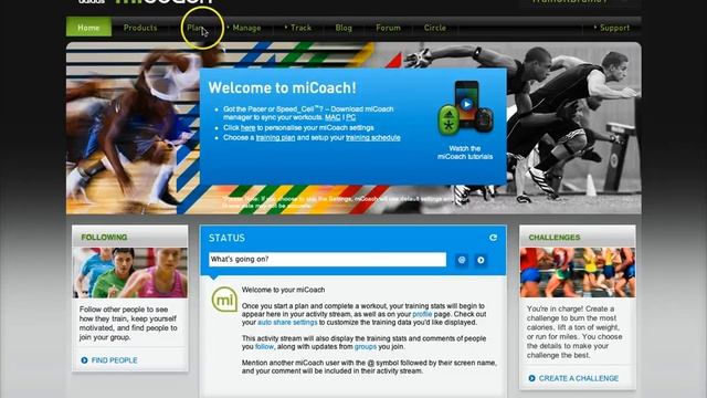 MiCoach Set Goals смотреть онлайн