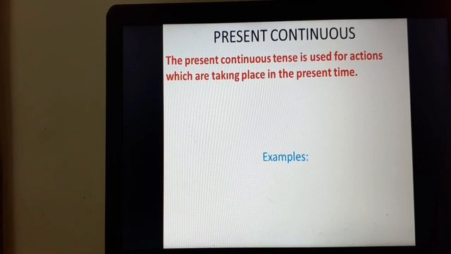 The Simple Present and Present Continuous Tense смотреть онлайн
