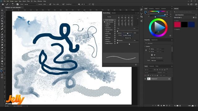 35 – how to use mixer brush tool in photoshop 2020 смотреть онлайн