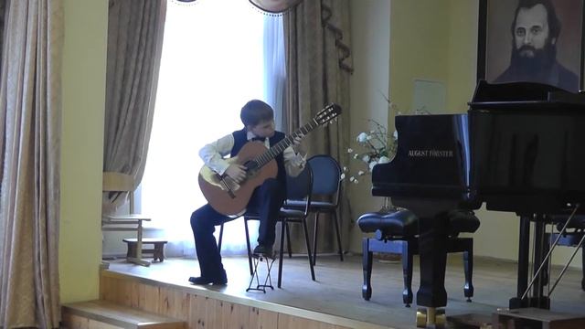 Ulyana Machneva "The Masks Dancing Tango" by Antonio Pastushenko. May 2012 смотреть онлайн