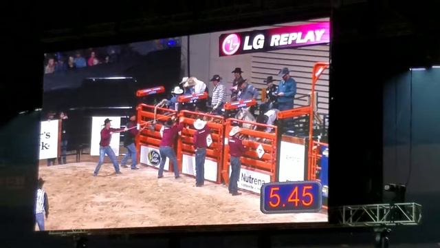 Cort Scheer on C5 Rodeo's Curly Bill at the Boyd Gaming Chute-Out 2017 смотреть онлайн