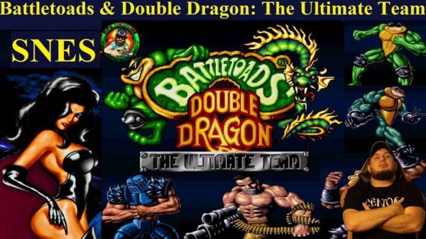 Battletoads & Double Dragon: The Ultimate Team(SNES) Полное прохождение