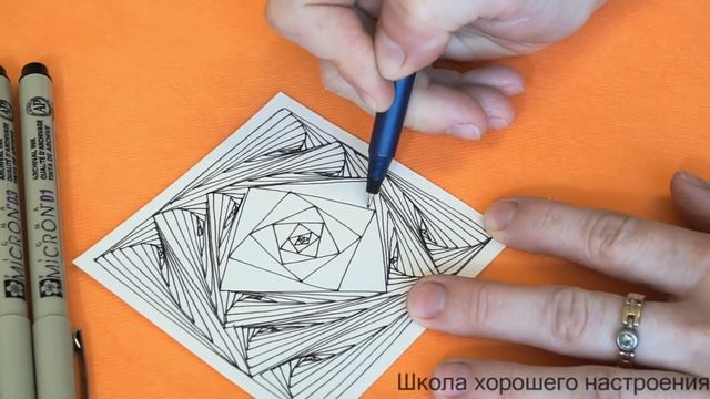 Zentangle Paradox In Paradox/Парадокс в парадоксе