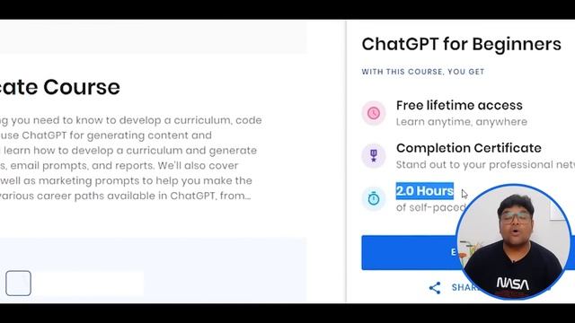 Chat Gpt Free Course with Certificate | ChatGpt Free Crash Course Online 2023 | @VtheTechee смотреть онлайн