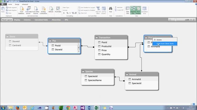 Excel 2013 Power BI Tools Part 5 - Creating Data Models in PowerPivot смотреть онлайн