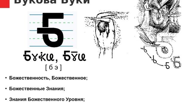 Буква Буки. Образное значение и формирование знака. смотреть онлайн