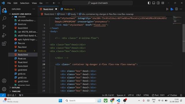Bootstrap5 | Display Flex | Web Development Course tutorial 6 смотреть онлайн
