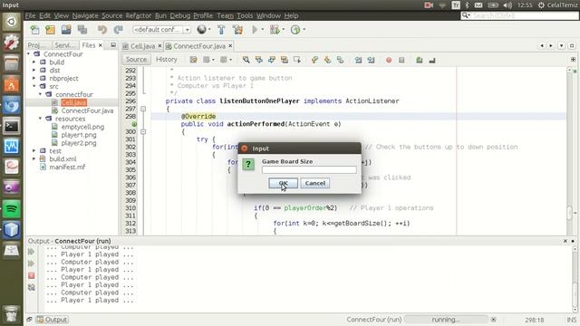 Connect Four Game in Java with a GUI смотреть онлайн