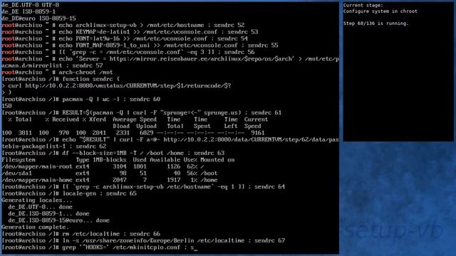 Arch Linux installation recording to kernel 5.2.6-arch1-1-ARCH (testing) смотреть онлайн