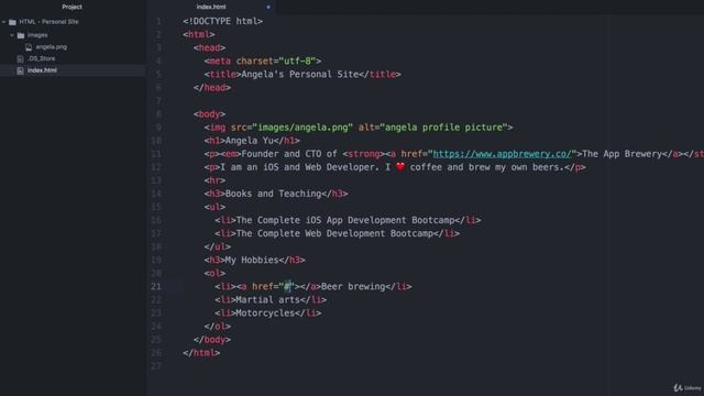 Day 41 - Web Foundation - Introduction to HTML - 11 HTML Links and Anchor Tags смотреть онлайн